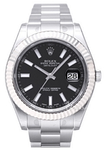 Rolex Datejust II Black Dial Oyster Bracelet Rolex Datejust II Black Dial Oyster Bracelet