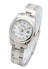 Rolex Lady Datejust White Dial Oyster Bracelet