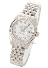 Rolex Lady Datejust White Dial Jubilee Bracelet