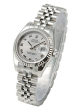 Rolex Lady Datejust Silver Dial Jubilee Bracelet