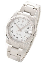 Rolex Perpetual Date White Dial Oyster Bracelet
