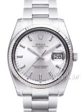 Rolex Perpetual Date Silver Dial Oyster Bracelet