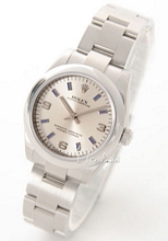 Rolex Perpetual Silver Dial Oyster Bracelet Midsize Rolex Perpetual Silver Dial Oyster Bracelet Midsize