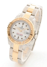 Rolex Yacht-Master White Dial Steel/Yellow Gold Oysterlock Brace