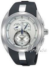 Seiko Arctura Silver Dial Rubber Strap