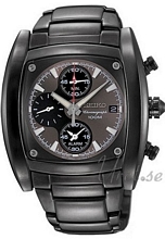 Seiko Chronograph Black Dial Bracelet Seiko Chronograph Black Dial Bracelet