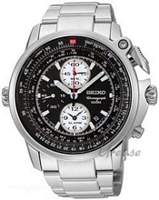 Seiko Chronograph Black Dial Bracelet Seiko Chronograph Black Dial Bracelet