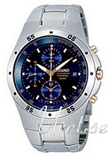 Seiko Chronograph Blue Dial Bracelet Titanium Seiko Chronograph Blue Dial Bracelet Titanium