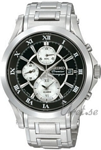 Seiko Premier Black Dial