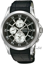 Seiko Premier Black Dial