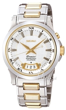Seiko Premier Two Tone Silver Dial