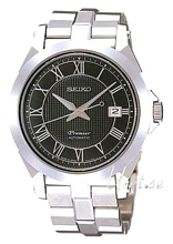 Seiko Premier Black Dial