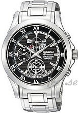 Seiko Premier Black Dial Bracelet