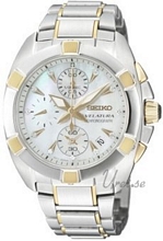 Seiko Velatura Steel/Gold MOP Dial