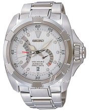 Seiko Velatura Silver Dial Power Reserve