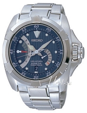Seiko Velatura Blue Dial Power Reserve