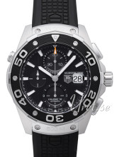 TAG Heuer Aquaracer Chronograph Black Dial Rubber Strap TAG Heuer Aquaracer Chronograph Black Dial Rubber Strap