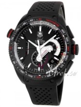 TAG Heuer Grand Carrera Black Dial Rubber Strap