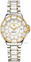 TAG Heuer Formula 1 Ladies Vit/Guldtonat stål Ø36 mm TAG Heuer Formula 1 Ladies Vit/Guldtonat stål Ø36 mm