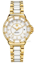 TAG Heuer Formula 1 Ladies Vit/Guldtonat stål Ø36 mm TAG Heuer Formula 1 Ladies Vit/Guldtonat stål Ø36 mm