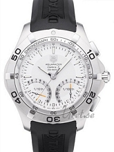 TAG Heuer Aquaracer Calibre S Hybrid Silver Rubber TAG Heuer Aquaracer Calibre S Hybrid Silver Rubber