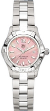 TAG Heuer Aquaracer Pink MOP Dial Bracelet Ladies
