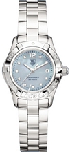TAG Heuer Aquaracer Blue MOP Dial Bracelet Ladies Diamond