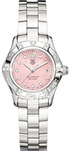 TAG Heuer Aquaracer Pink MOP Dial Diamond Ladies