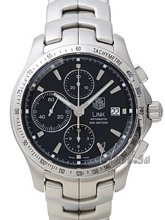 TAG Heuer Link Automatic Chronograph Black Dial