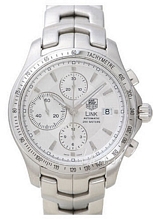 TAG Heuer Link Automatic Chronograph Silver Dial