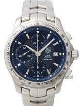 TAG Heuer Link Automatic Chronograph Blue Dial