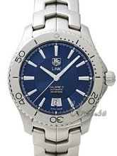 TAG Heuer Link Calibre 5 Turning Bezel Blue Dial