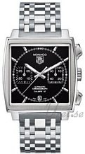 Tag Heuer Monaco Calibre 12 Black Dial Bracelet