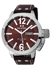 TW Steel Ceo Canteen Brown Dial Leather Strap TW Steel Ceo Canteen Brown Dial Leather Strap
