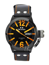 TW Steel Ceo Canteen Black Dial Leather Strap TW Steel Ceo Canteen Black Dial Leather Strap