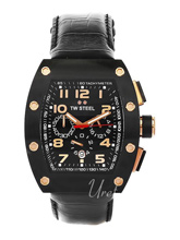 TW Steel Ceo Tonneau Black Dial Leather Strap TW Steel Ceo Tonneau Black Dial Leather Strap