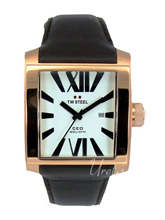 TW Steel Ceo Goliath White Dial Leather Strap