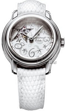 Zenith Baby Doll Open Steel White Dial