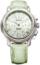 Zenith Baby Doll Chronograph Steel Green Dial