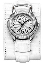 Zenith Baby Doll Diamond Steel White Dial