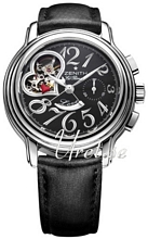 Zenith Chronomaster Star Open Heart Black Dial Black Satin