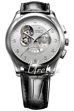 Zenith Class Grande Open Chronograph Silver Guilloche Dial Black