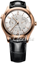 Zenith Class Grande Reserve De Marche Dual Time Silver Guilloche